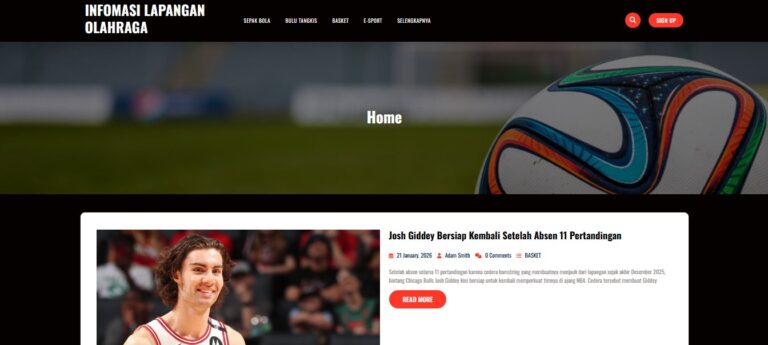 Gak Mau Ketinggalan Skor & Transfer Pemain? Ini Rekomendasi Platform Berita Olahraga Terbaru Paling Update!