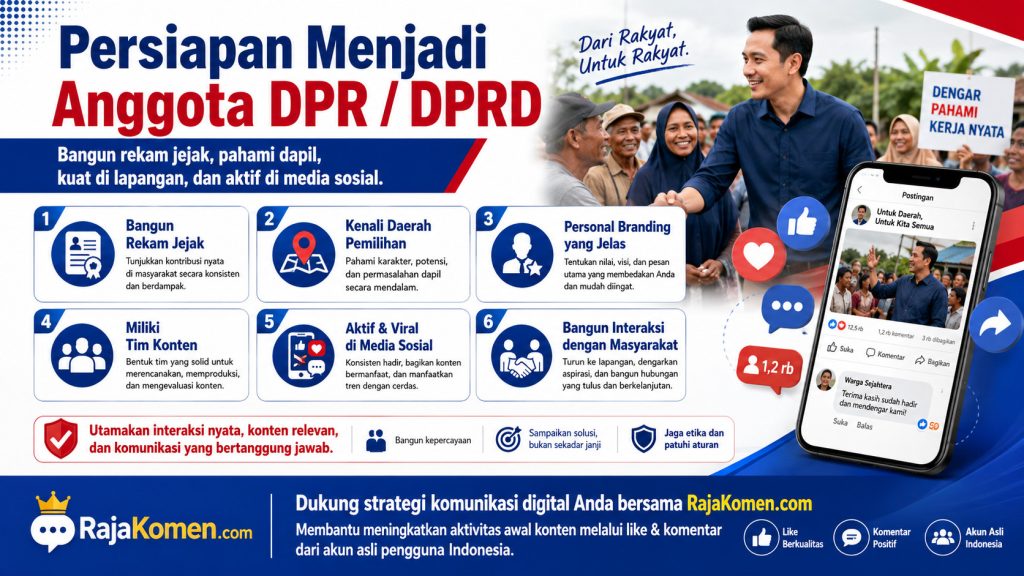 Ingin Menjadi Anggota DPR atau DPRD? Persiapan Tidak Cukup Hanya Modal Popularitas