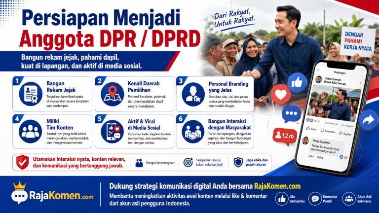 Ingin Menjadi Anggota DPR atau DPRD? Persiapan Tidak Cukup Hanya Modal Popularitas